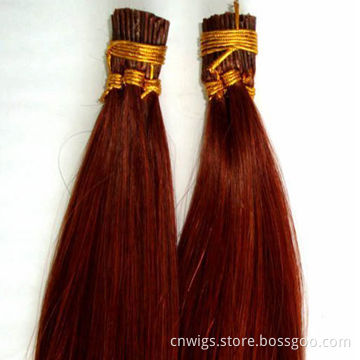 Italian Keratin Prebonded Remy U-tip Human Hair Extension, Various Colors/Waves are Available